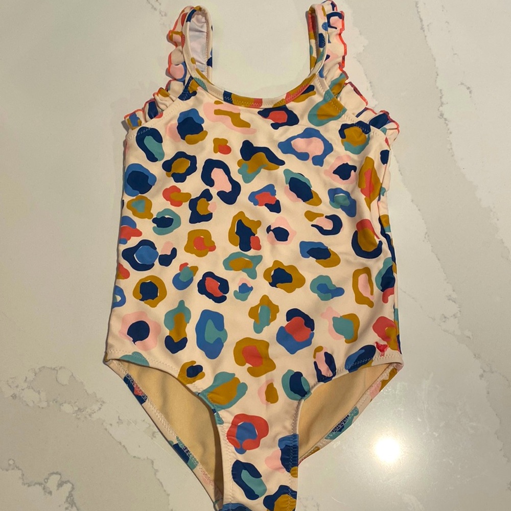 Pink Chicken Girls Bathing Suit